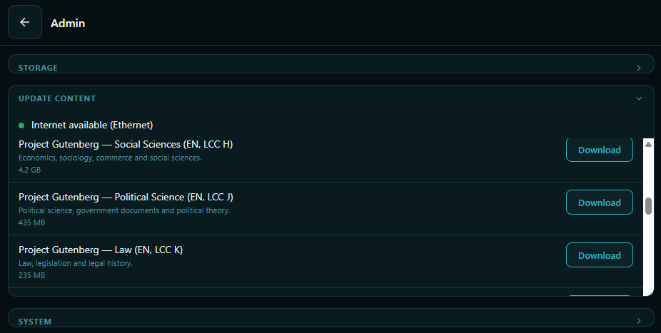 Update Content